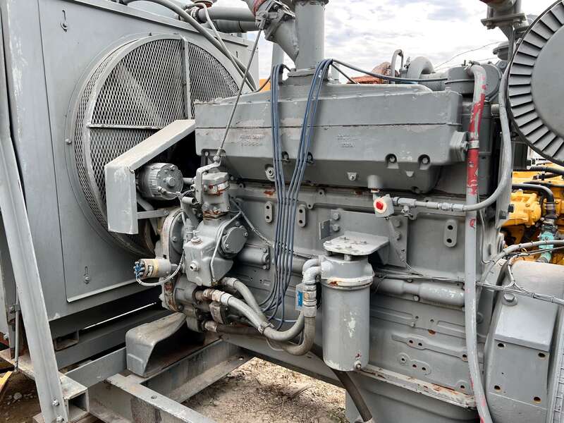 Low Hours Cummins GTA855 Gas Generator