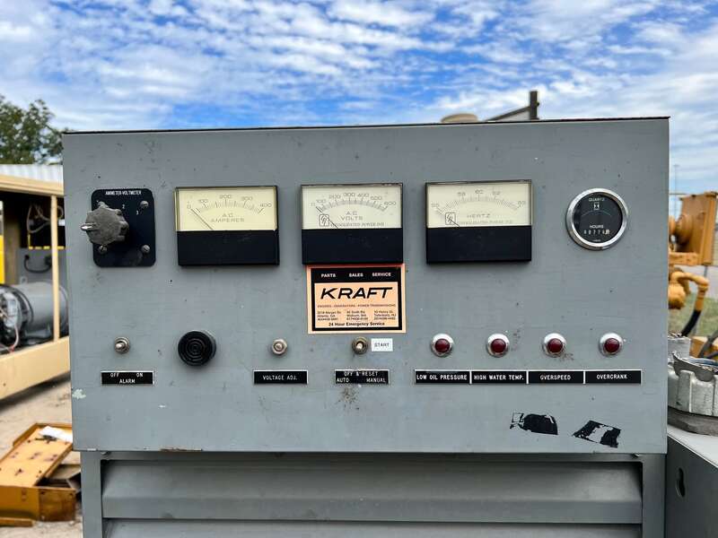 Low Hours Cummins GTA855 Gas Generator