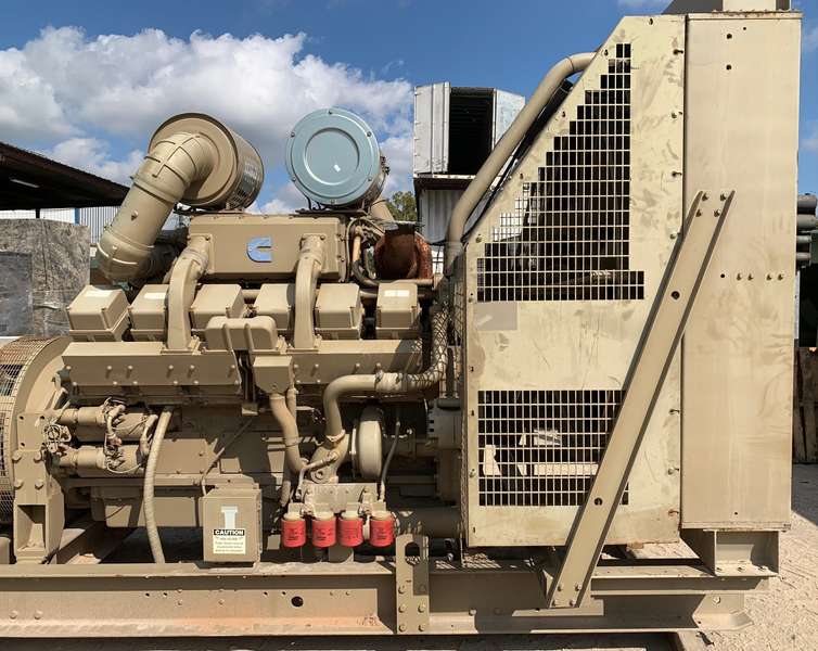 Used Cummins KTA38 Diesel Generator