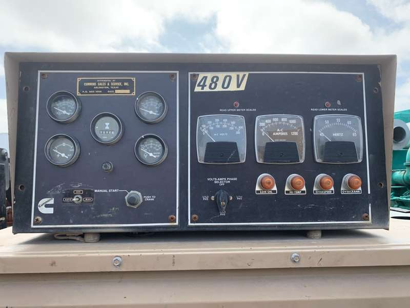 Used Cummins KTA38 Diesel Generator
