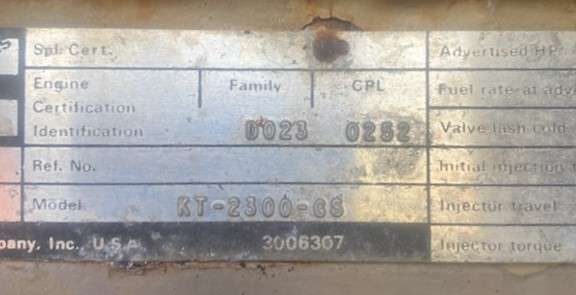 Used Cummins KT38 Diesel Generator