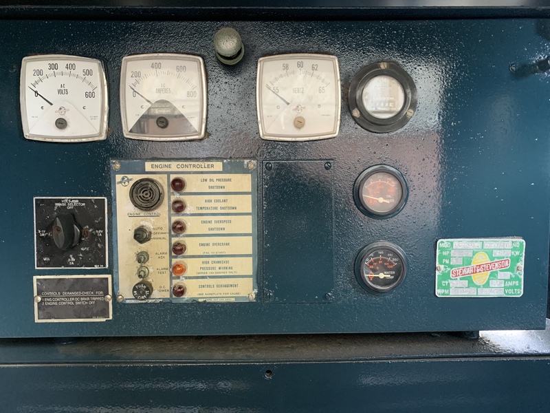 Low Hours Stewart and Stevenson 425kW Diesel Generator