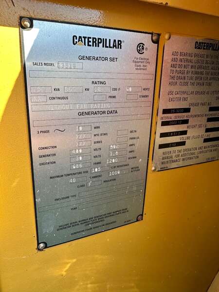 Like New Caterpillar SR4 Generator End