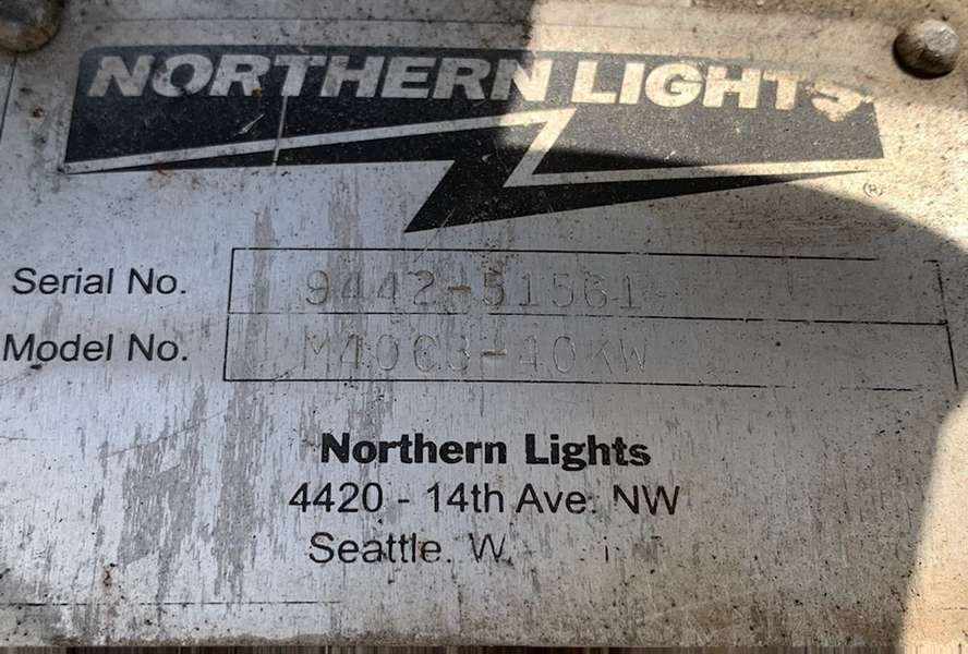 Used Northern lights M40C3-40kW Diesel Generator