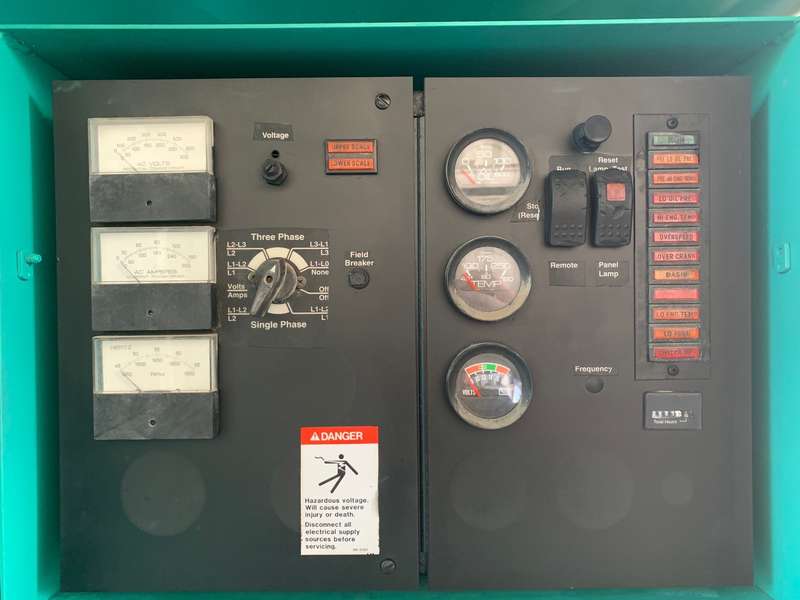 Low Hours Cummins 60DGCB Diesel Generator