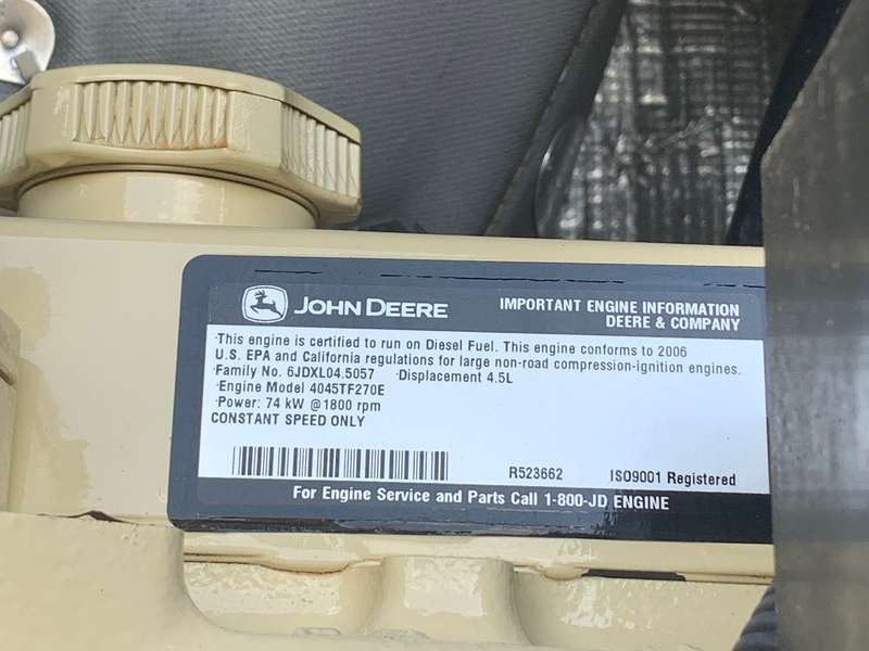 Used Kohler 60REOZJB Diesel Generator