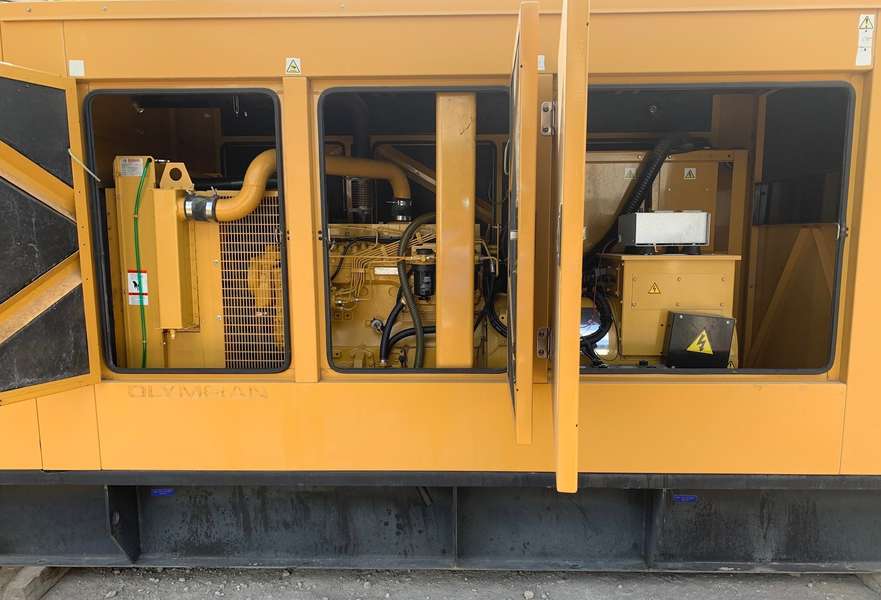 Low hours Caterpillar Olympian D125P1 Diesel Generator