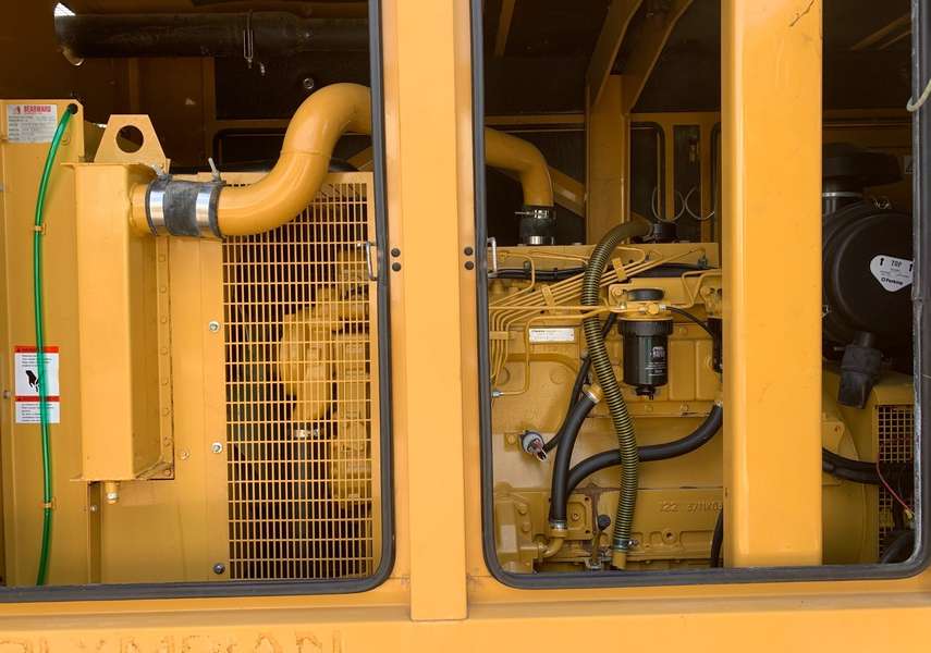 Low hours Caterpillar Olympian D125P1 Diesel Generator