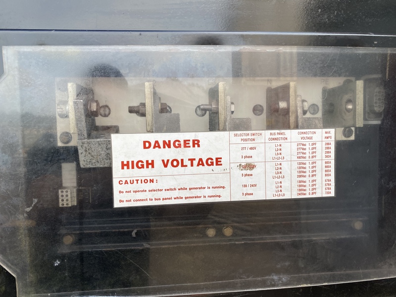 Used Atlas Copco QAS278 Diesel Generator