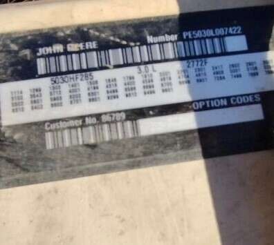 Used John Deere 50kW Diesel Generator