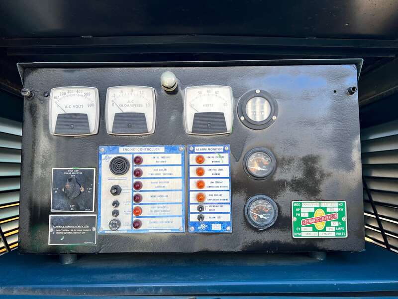 Used Stewart and Stevenson 16V92 Diesel Generator