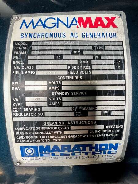 Used Stewart & Stevenson 12V92 Diesel Generator