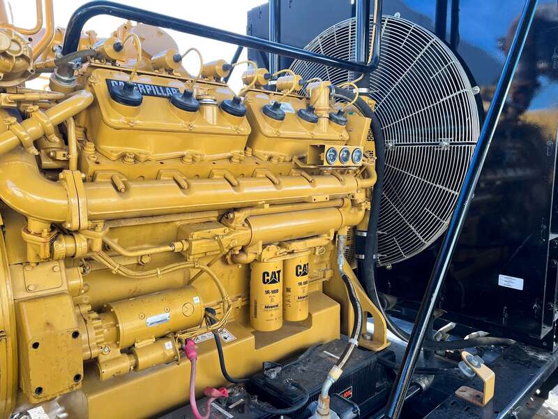 Like New Caterpilar G3412TA Gas Generator