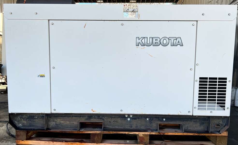 Used Kubota SQ21 Diesel Generator