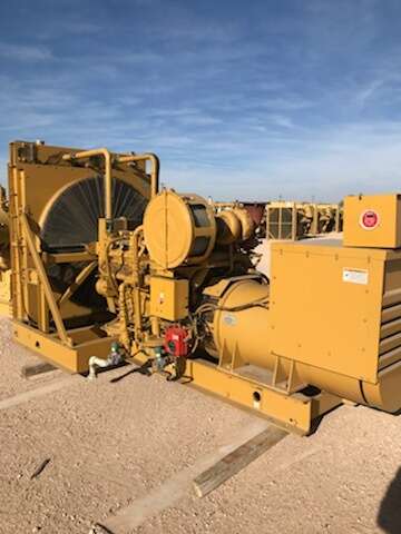 Like New Caterpillar G3412SITA Gas Generator