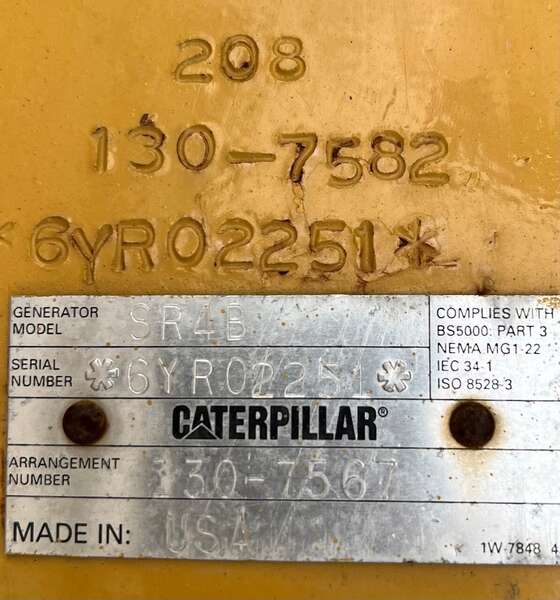 Used Caterpillar 3306 Diesel Generator