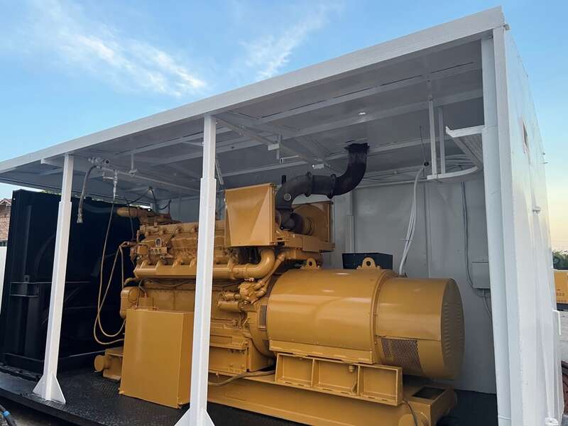 Used Caterpillar D398 Diesel Generator