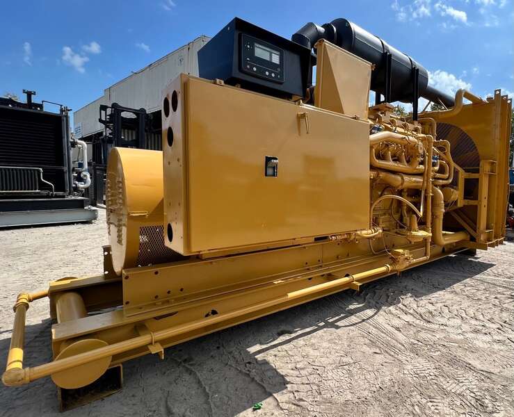 Low Hour Caterpillar G398 Gas Generator