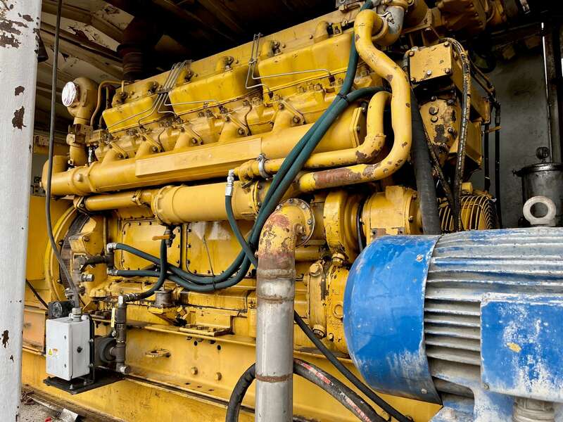 Used Caterpillar D398 Diesel Generator