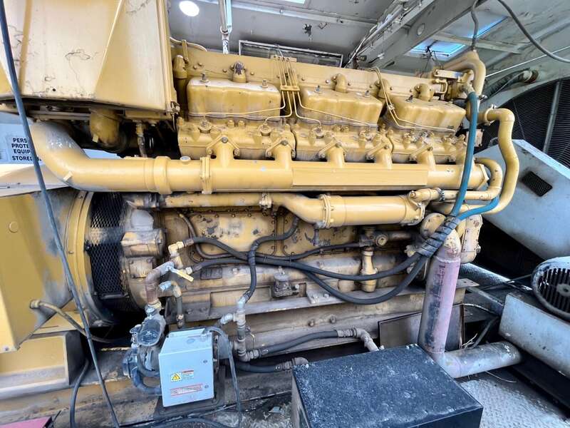 Used Caterpillar D398 Diesel Generator