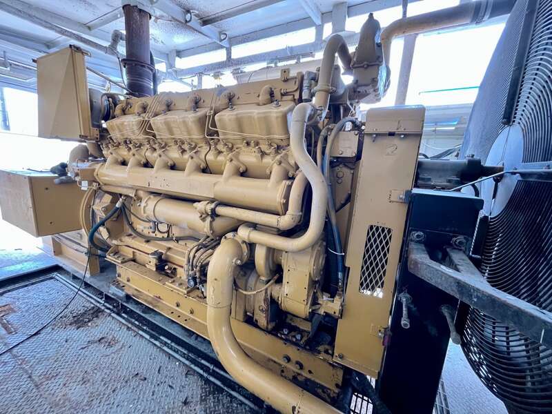 Used Caterpillar D398 Diesel Generator