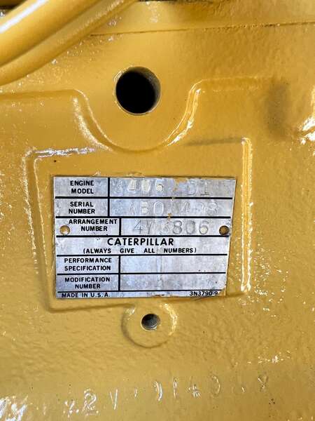 Used Caterpillar 3406B Diesel Generator