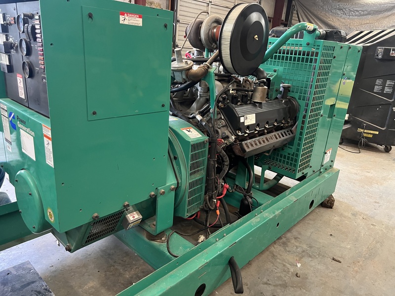 Low hours Cummins G85 Gas Generator