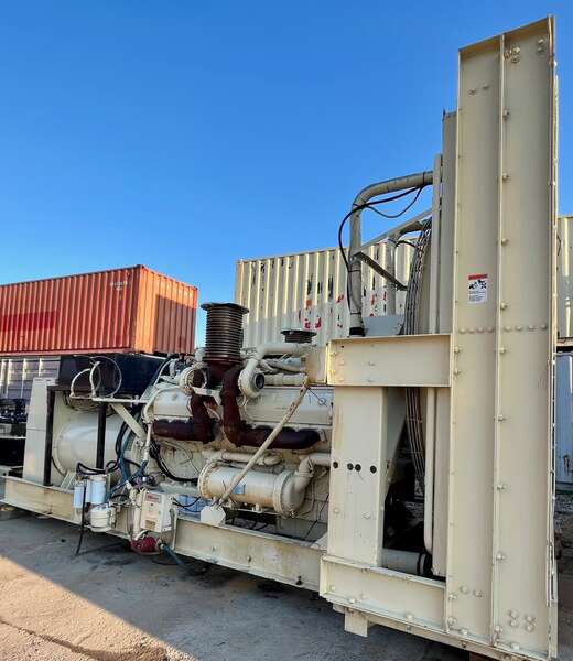 Used Kohler 1600ROZD71 Diesel Generator