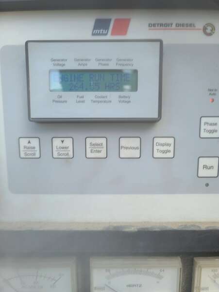 Like New MTU 350kW Diesel Generator