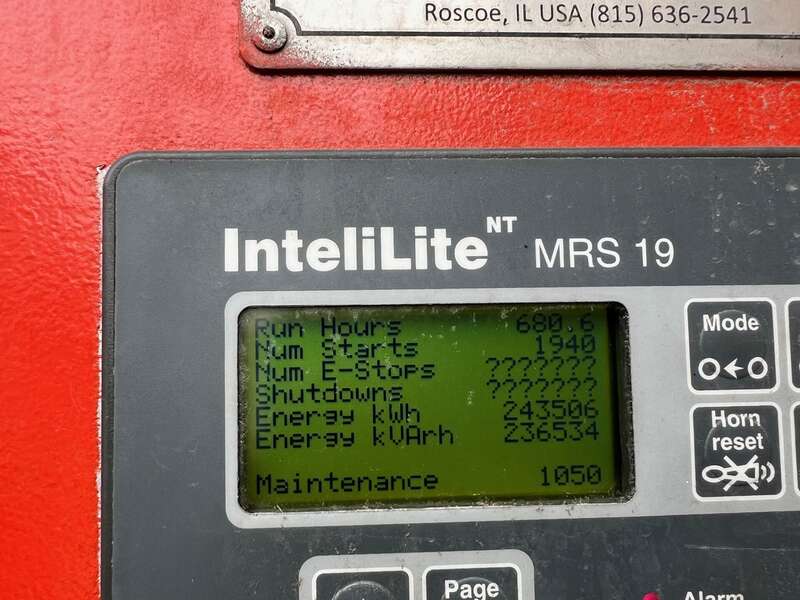 Used PSI 300kW Gas Generator