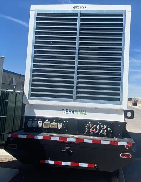 Used Blue Star 600kW Diesel Generator