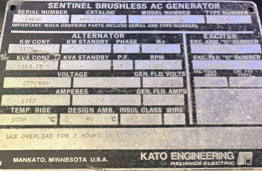 Used Waukesha 7042GSI Gas Generator