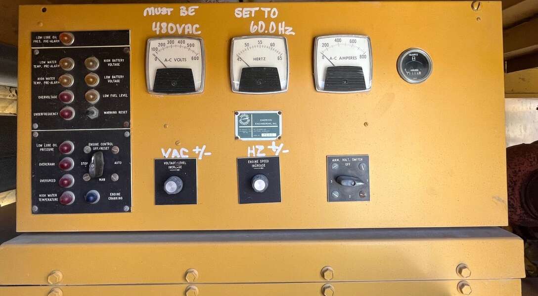 Used Caterpillar 3412 Diesel Generator