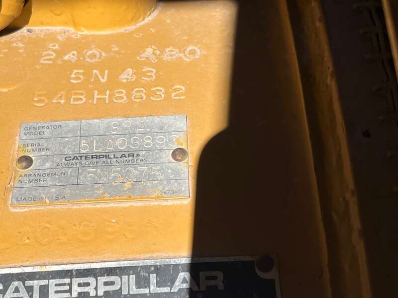 Used Caterpillar 3412 Diesel Generator