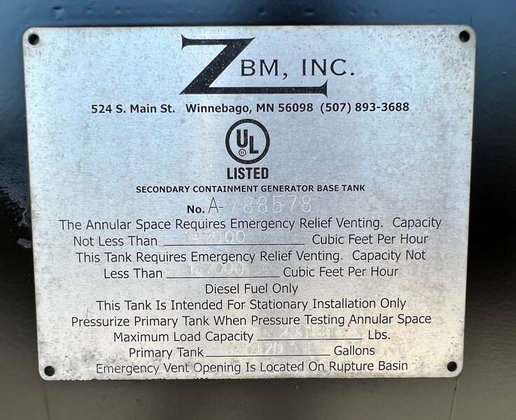 Used Katolight 450kW Diesel Generator