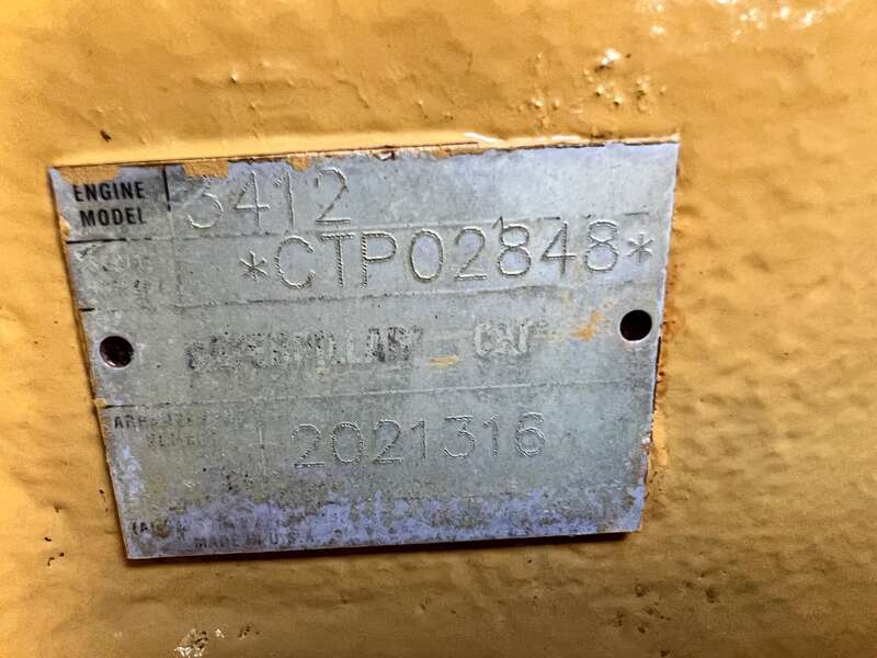Used Caterpillar G3412 Gas Generator