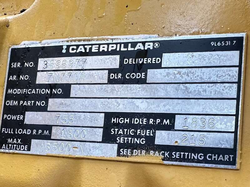 Used Caterpillar 3412 Diesel Generator