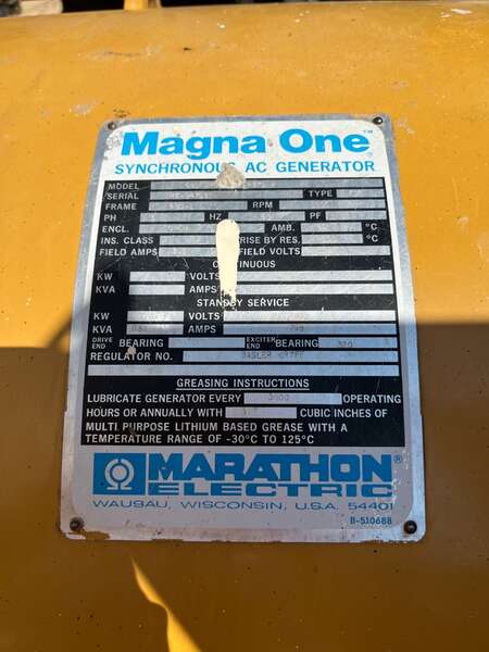 Used Caterpillar 3412 Diesel Generator