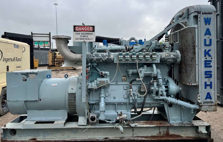 Used Waukesha 100kW Gas Generator