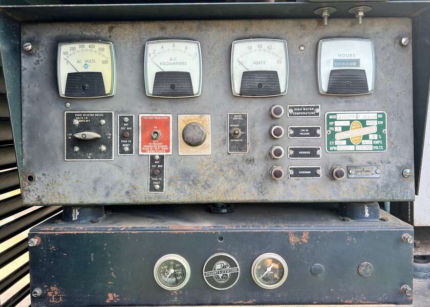 Used Stewart and Stevenson 440kW Diesel Generator
