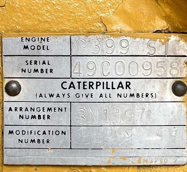 Used Caterpillar 650kW Gas Generator