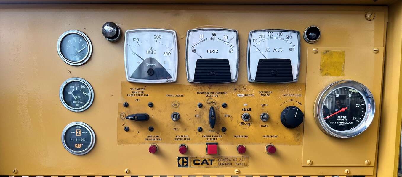 Used Caterpillar G3306 Gas Generator
