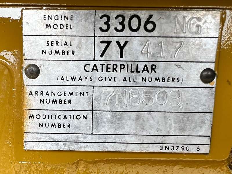Used Caterpillar G3306 Gas Generator