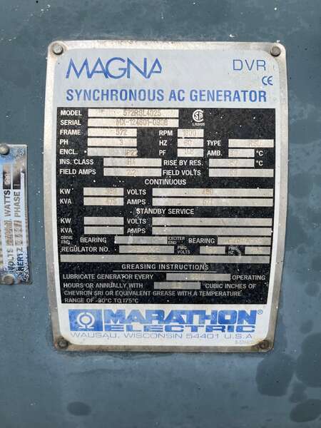 Used Stewart & Stevenson S60 14L Diesel Generator