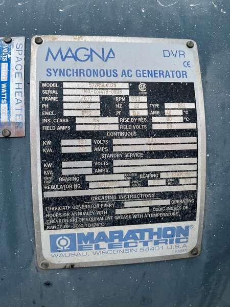 Used Stewart & Stevenson S60 14L Diesel Generator