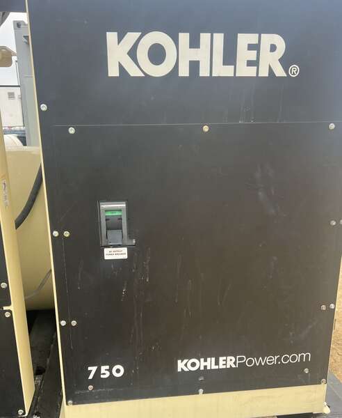 New Surplus Kohler 750kW Gas Generator