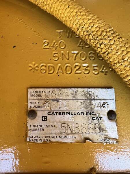 Used Caterpillar SR4 Generator End