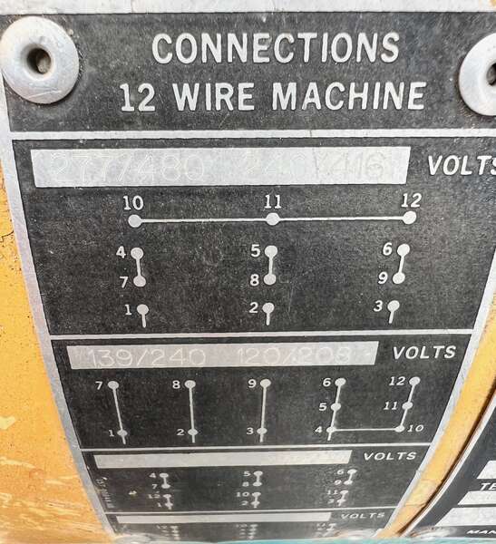 Used Kato 30kW Generator End