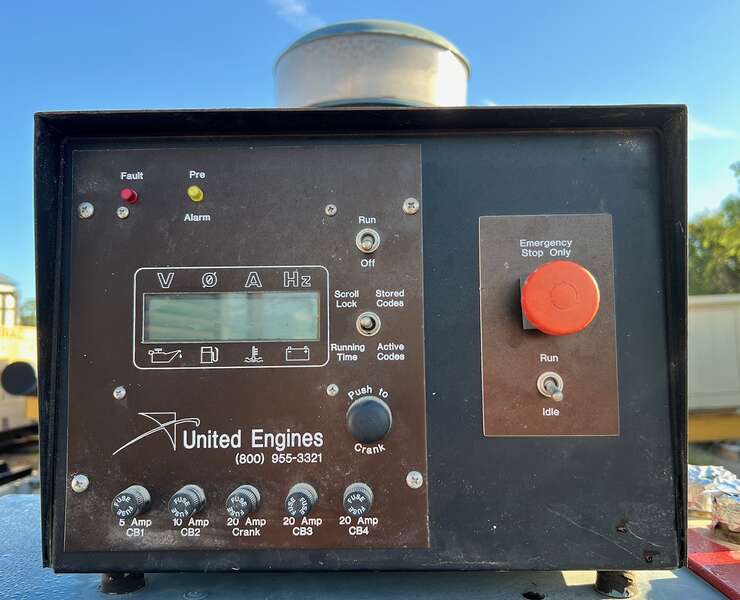 Used Detroit 450kW Diesel Generator