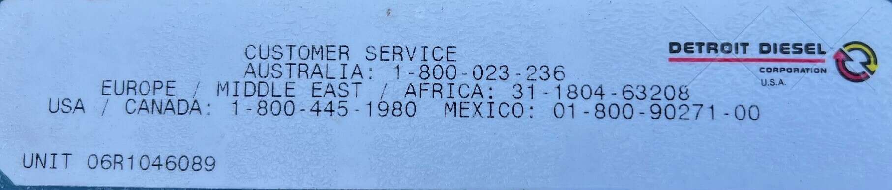 Used Detroit 450kW Diesel Generator